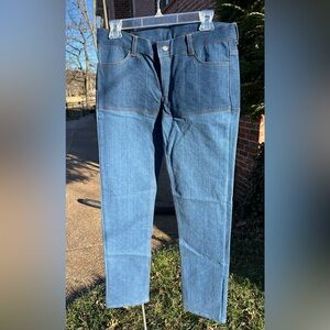 Vintage Denim by Visage, Women’s, Blue Two-Tone, NOS, Size 6, Never Worn, NWT
